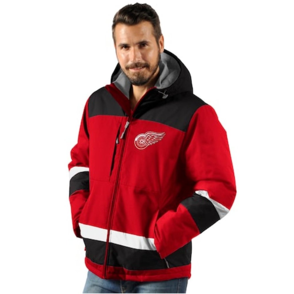 Detroit Red Wings Power Play Parka Jacket, XL